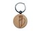 Archer Quiver with Arrows Archery Engraved Wood Round Keychain Tag Charm
